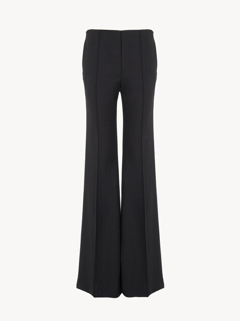 Flare Pants In Stretch Wool