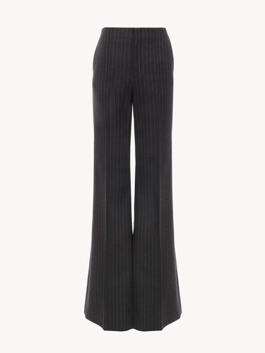 Tailored bootcut trousers in wool - 2