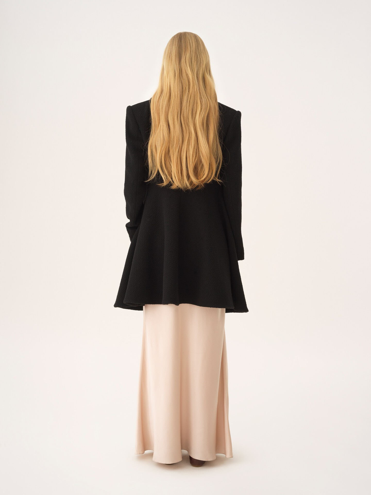 Riding coat in wool bouclette - 5