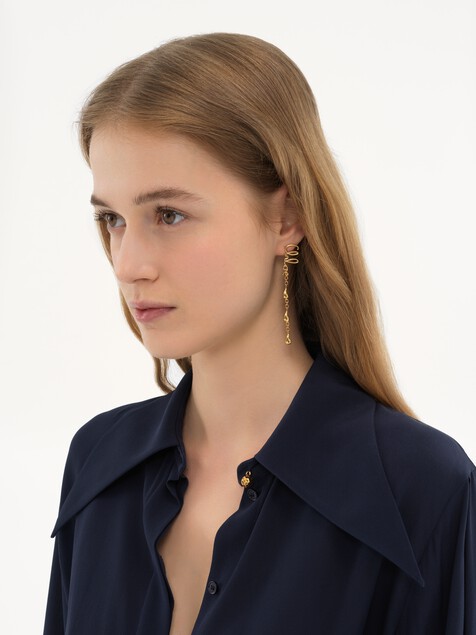 The Chloé Iconic dangling earrings