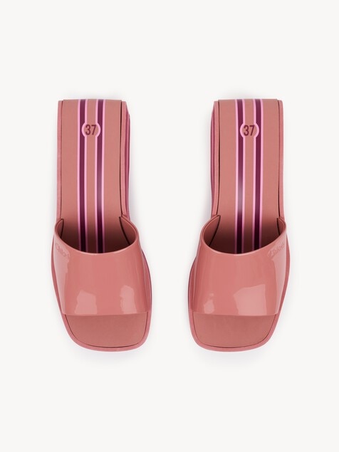 Mules compens&eacute;es Swimming Cool