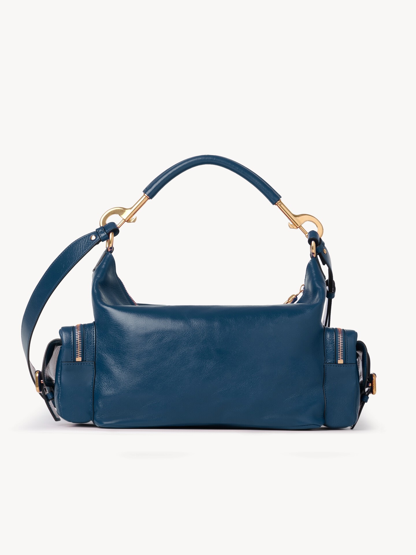 Camera bag in shiny leather - 6