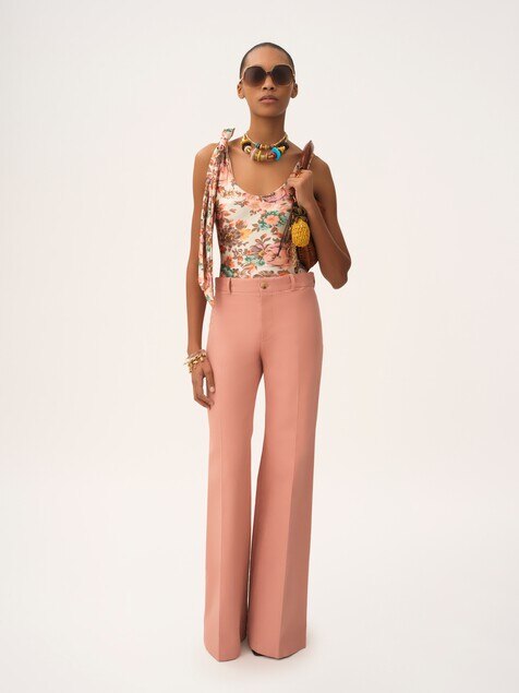 Knotted-strap one-piece swimsuit