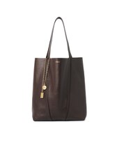 Chloeのバッグ グレインレザー製Chloé Spinトートバッグ ブラック - Chloé