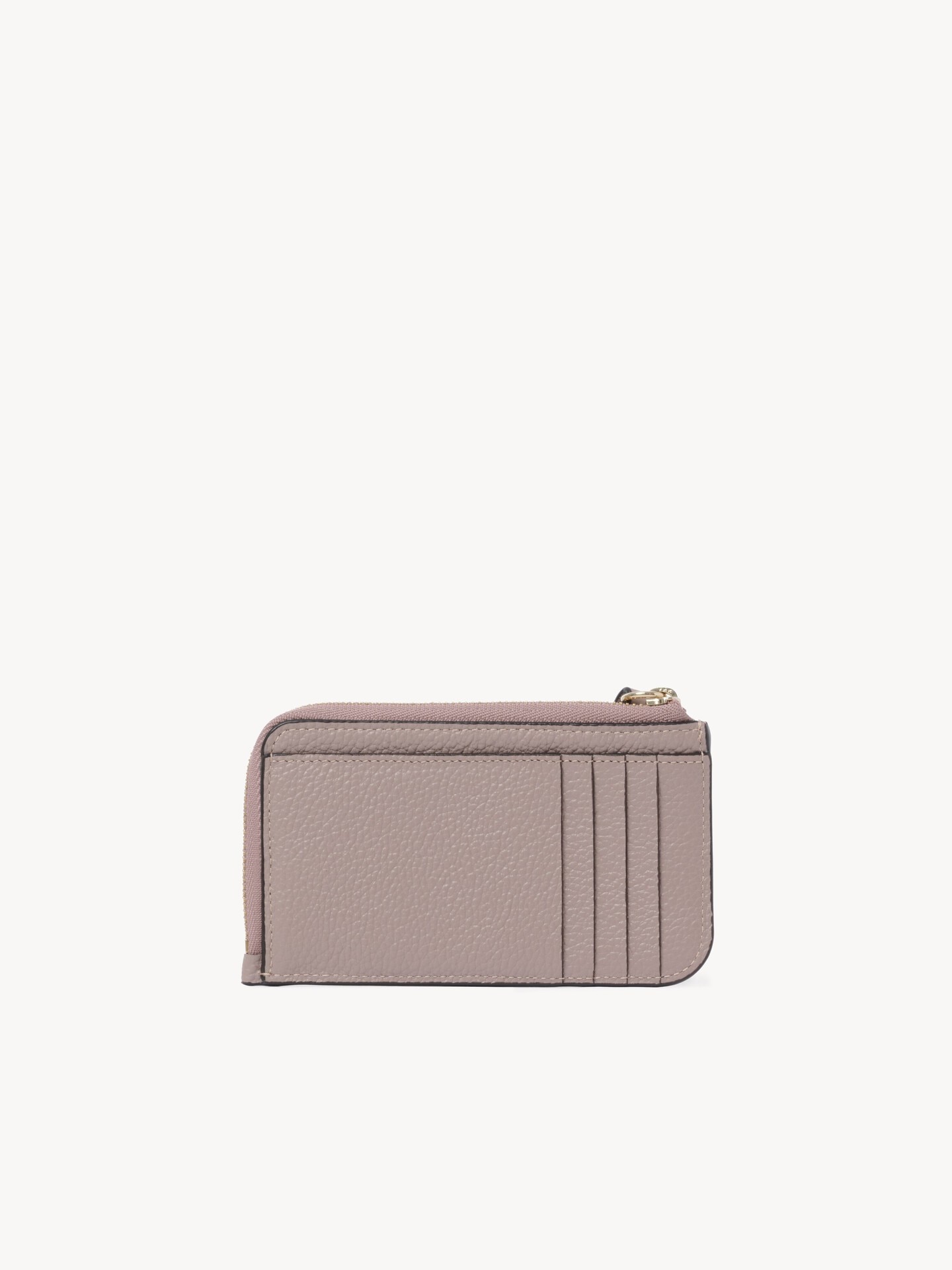Cartera Alphabet de cuero granulado - 4