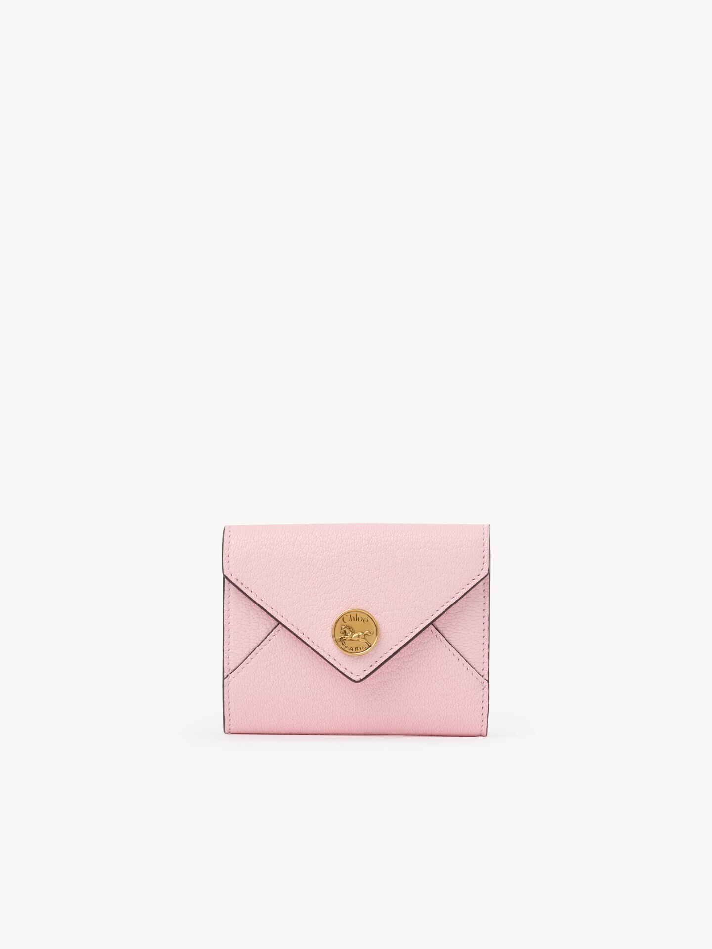 Small Envelope tri-fold in grained leather - 1.0