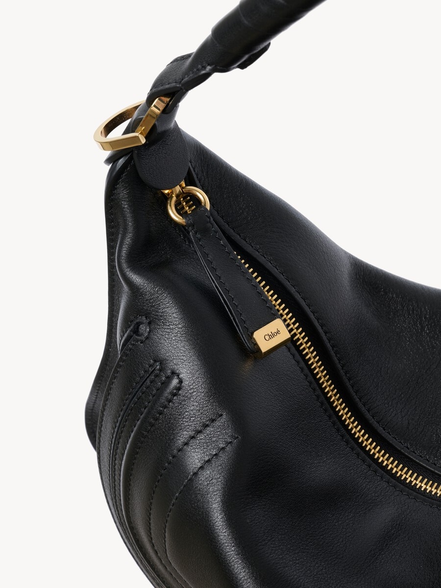Small Marcie shoulder bag in soft leather - 8
