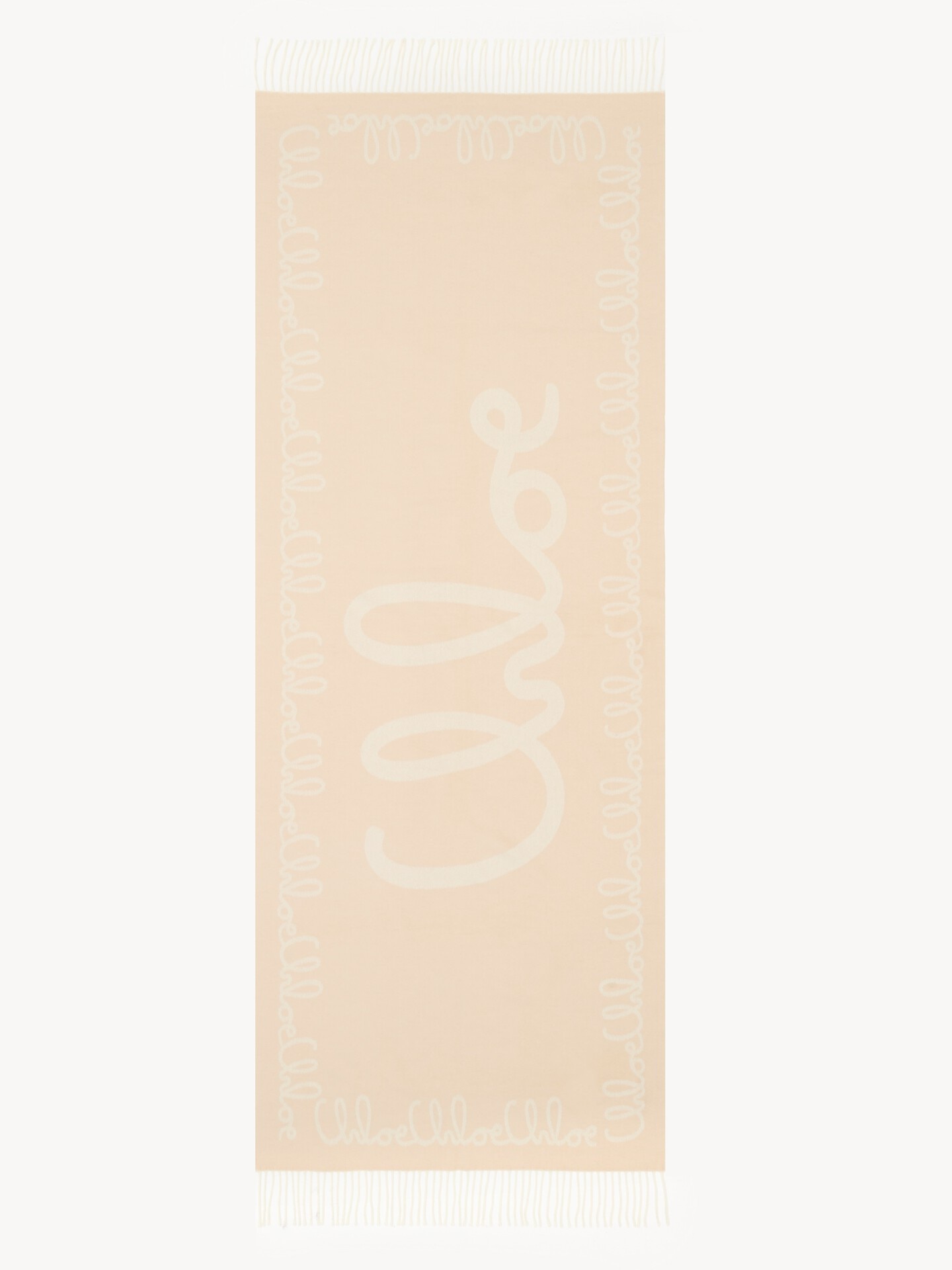 Chlo&eacute; Iconic Schal aus Jacquard-Wolle - 1