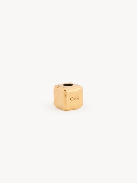Charm Cube Dice para Bracelet bag de lat&oacute;n