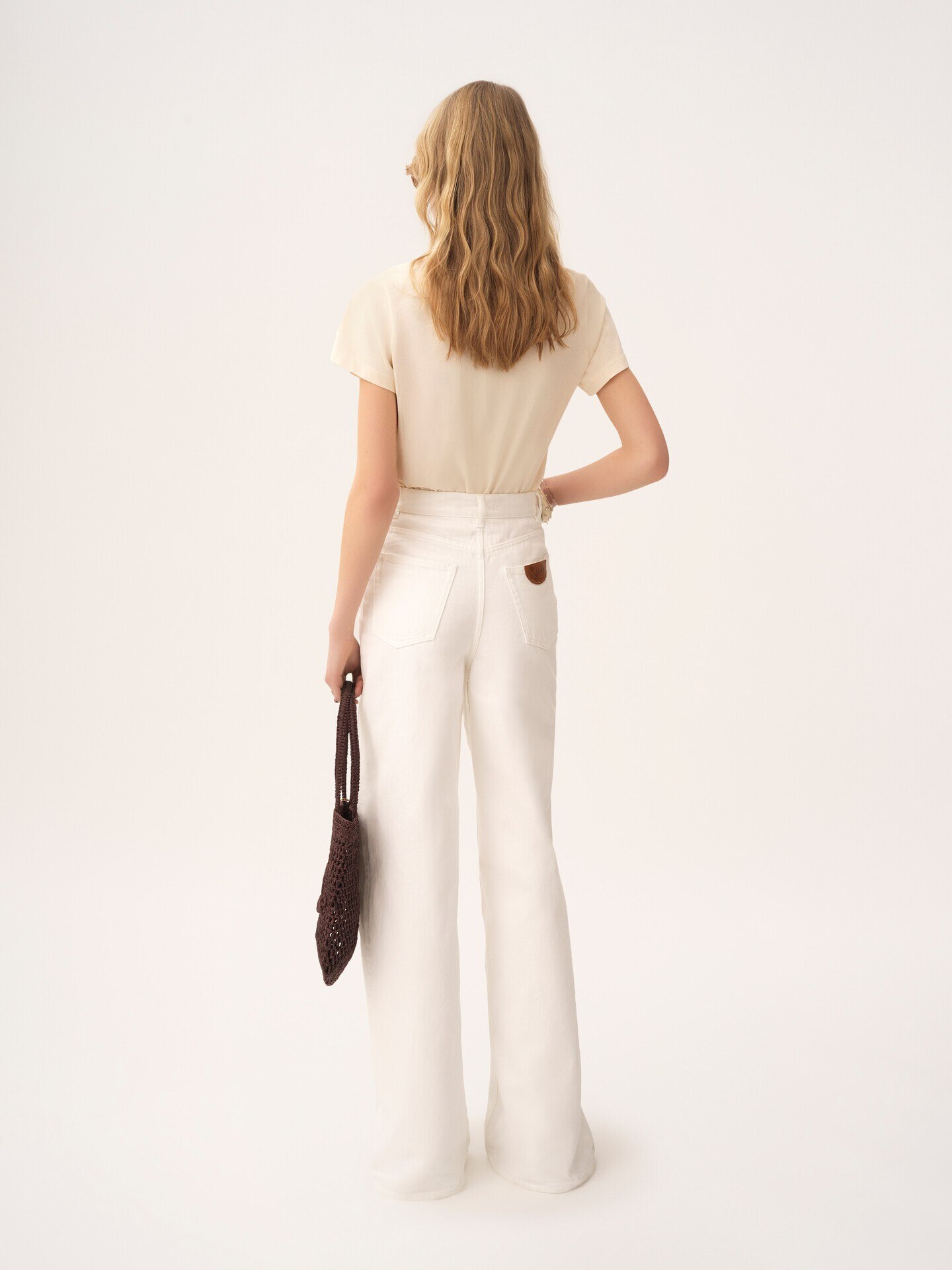 Camiseta corta con logotipo de jersey de algod&oacute;n - 5