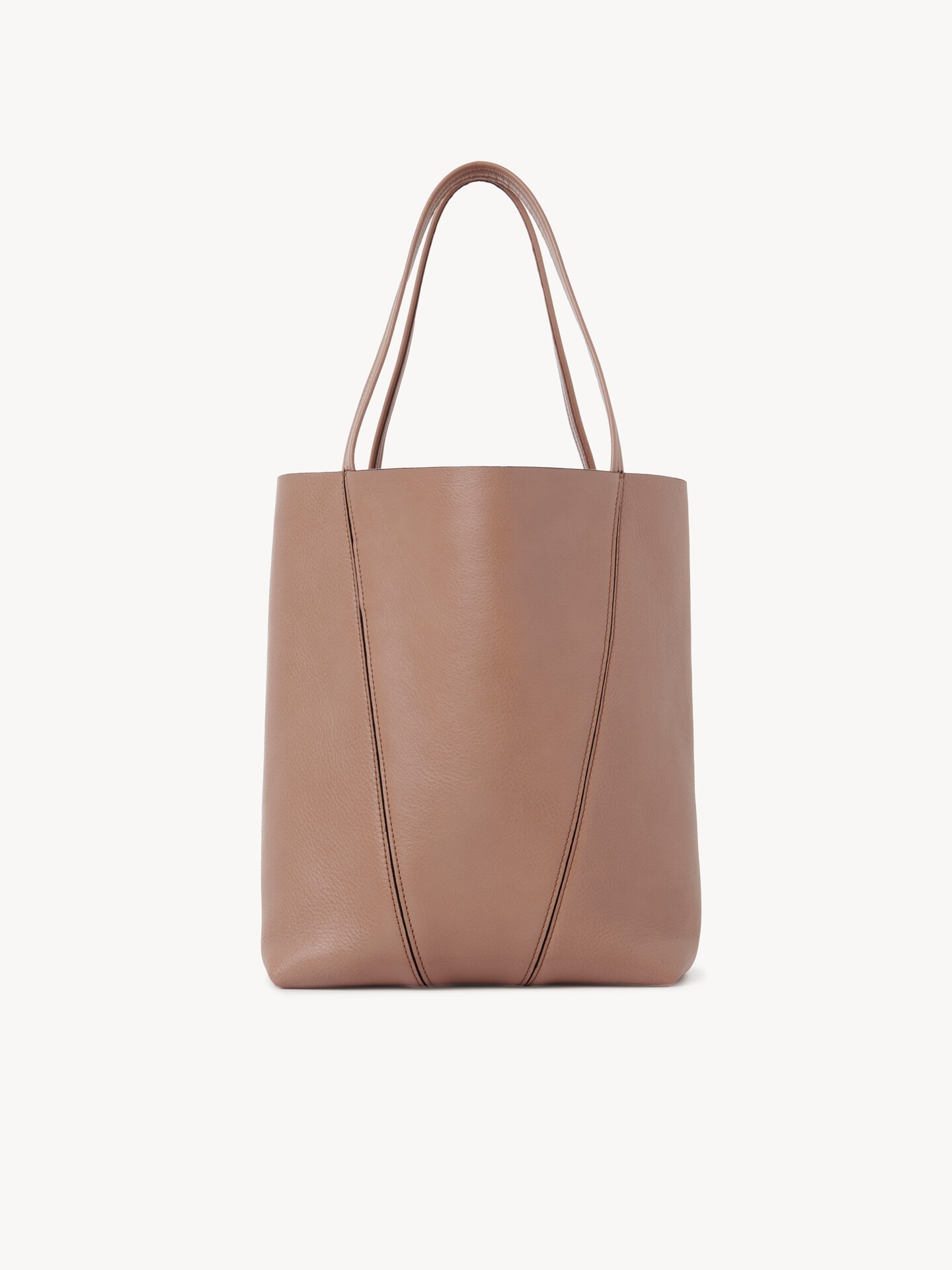 Bolso tote Chlo&eacute; Spin de cuero granulado - 4.0