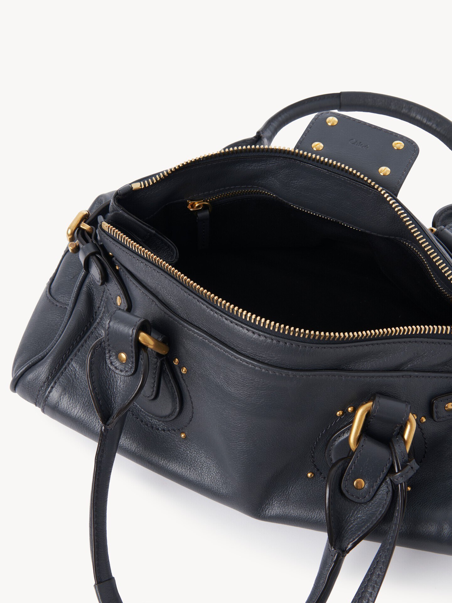 Sac Paddington en cuir grain&eacute; - 6