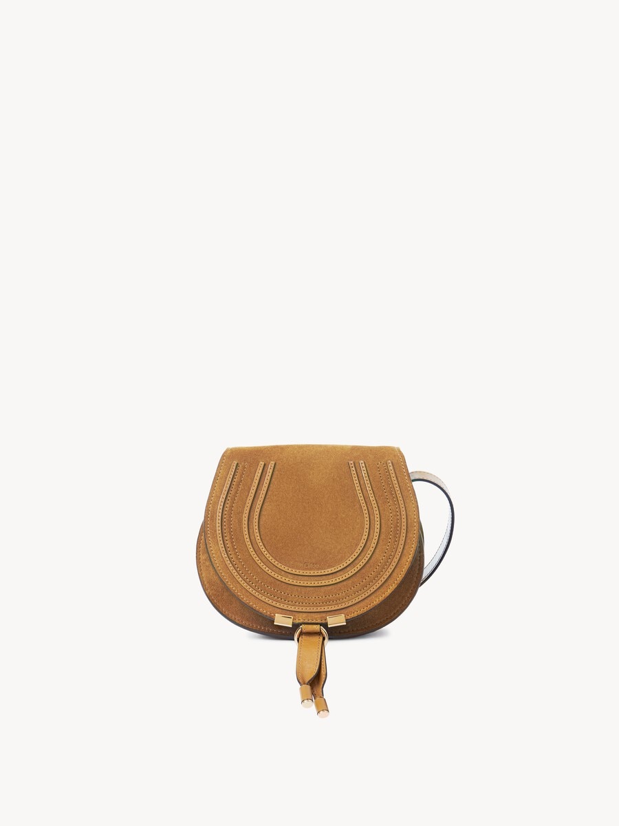 Kleine Marcie Satteltasche aus Wildleder - 1