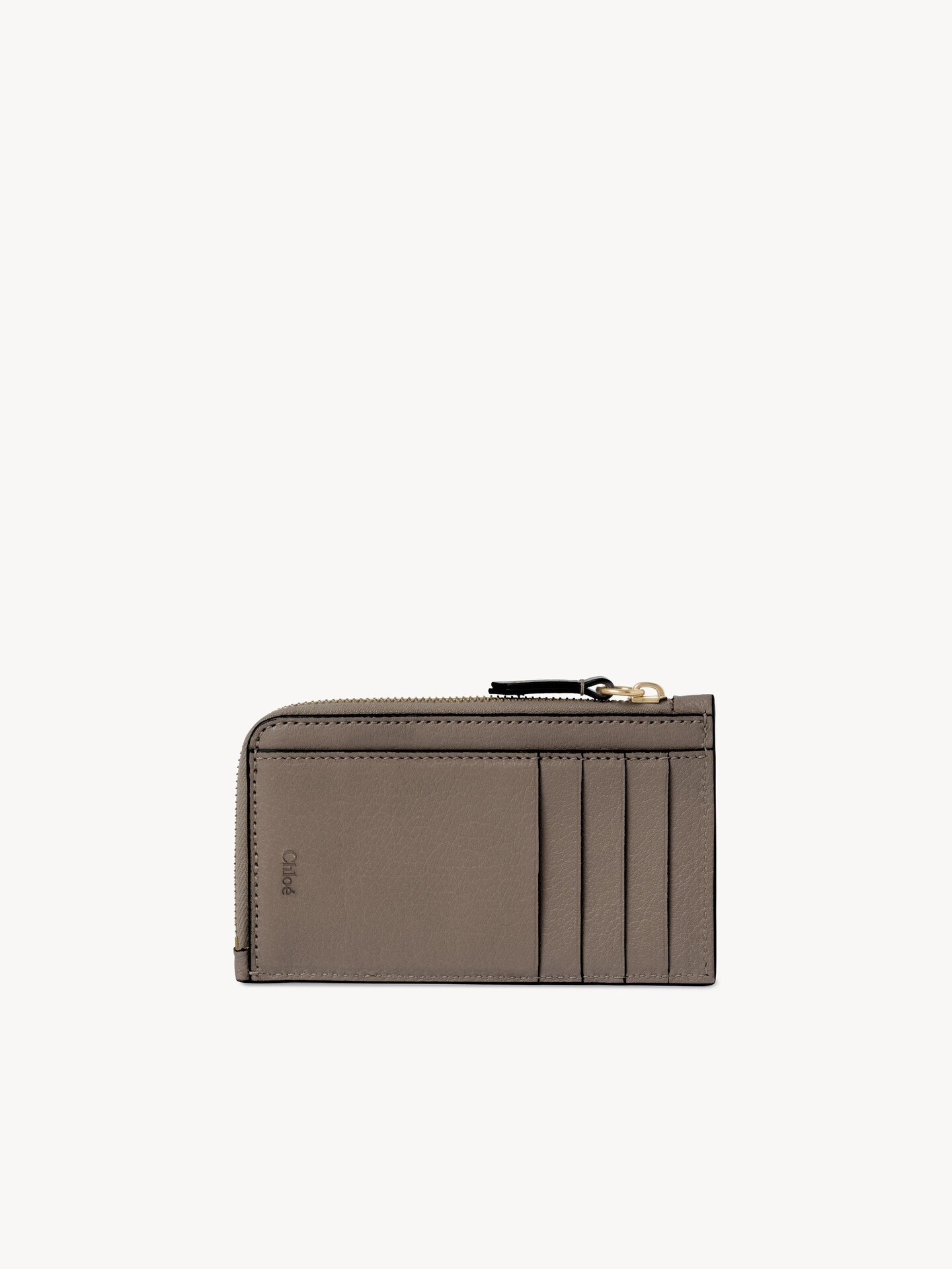 Small Paddington purse with card slots in grained leather - 3.0