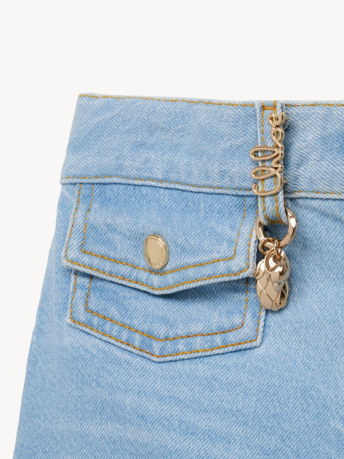 Kids' denim skirt - 4