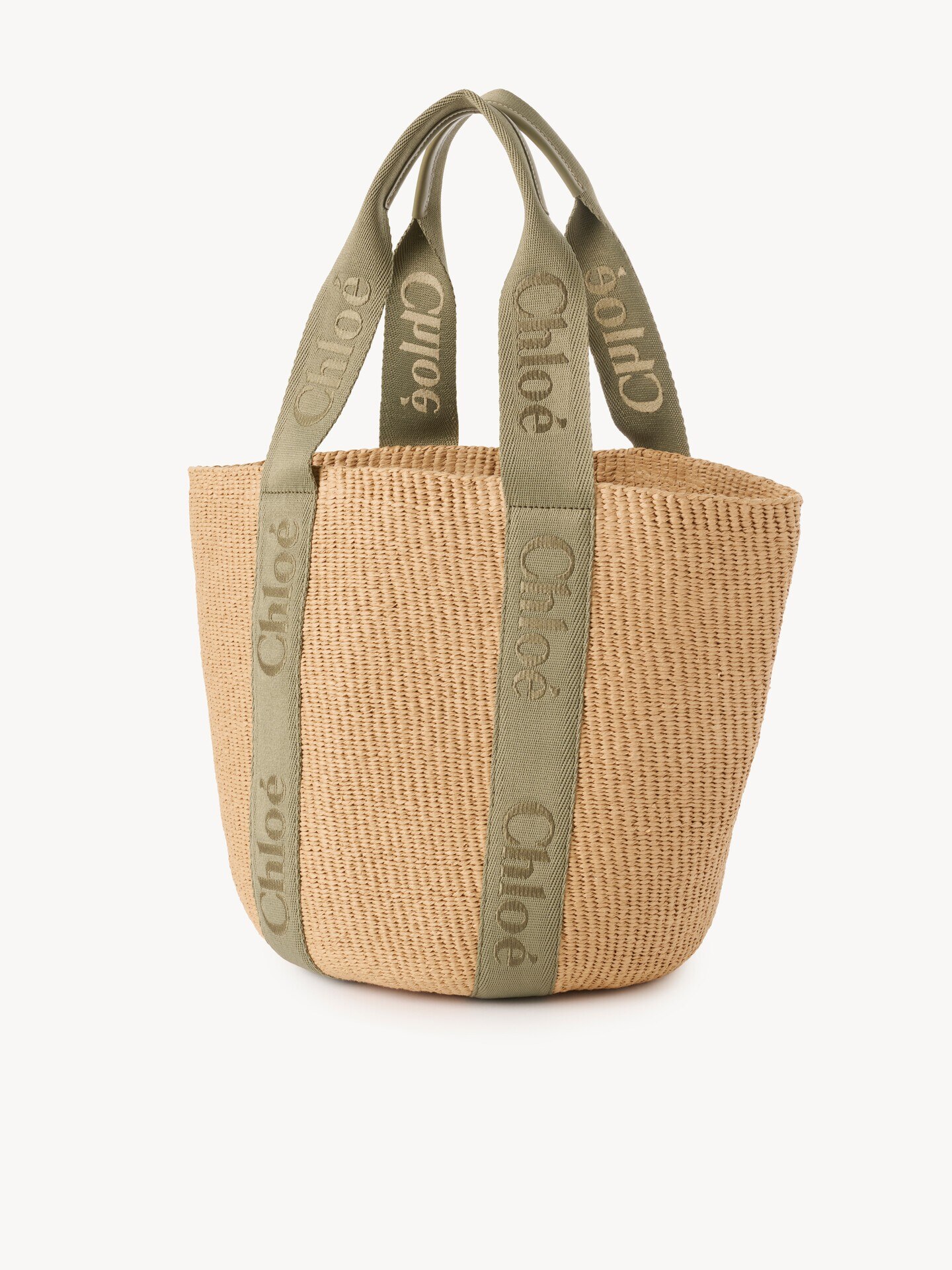 Large Woody basket in natural fibres - 3