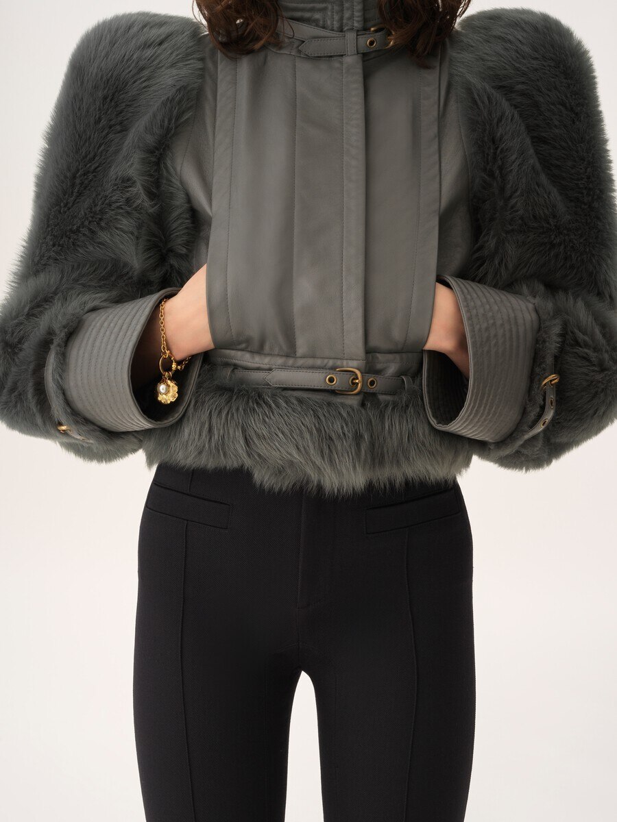 Pantalon tailleur en gabardine de laine - 6