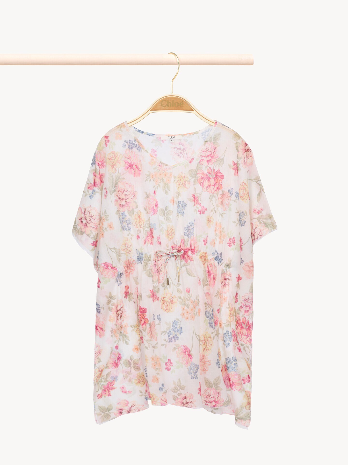 Kids' short-sleeve beach dress - 1