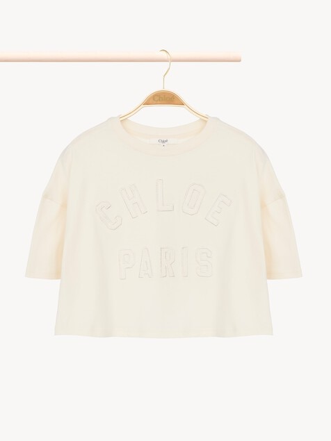 T-shirt &agrave; logo enfant