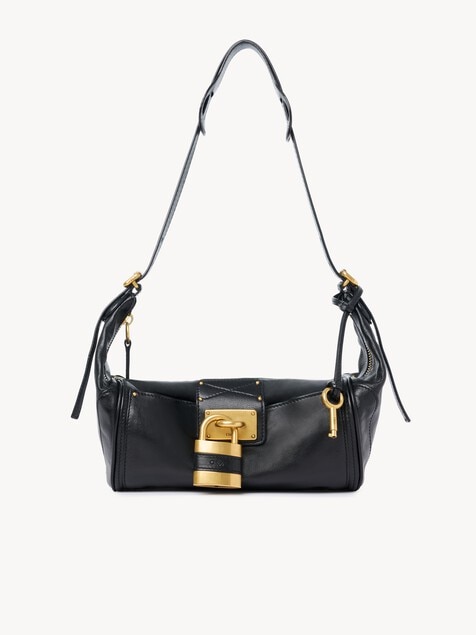Sac bandouli&egrave;re Paddington en cuir grain&eacute;