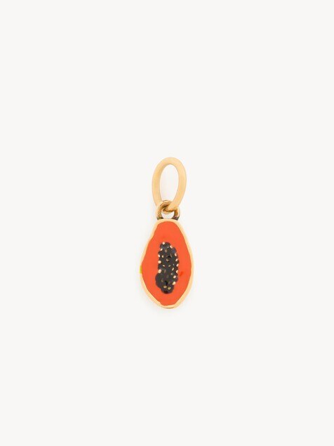 Charm papaye en laiton