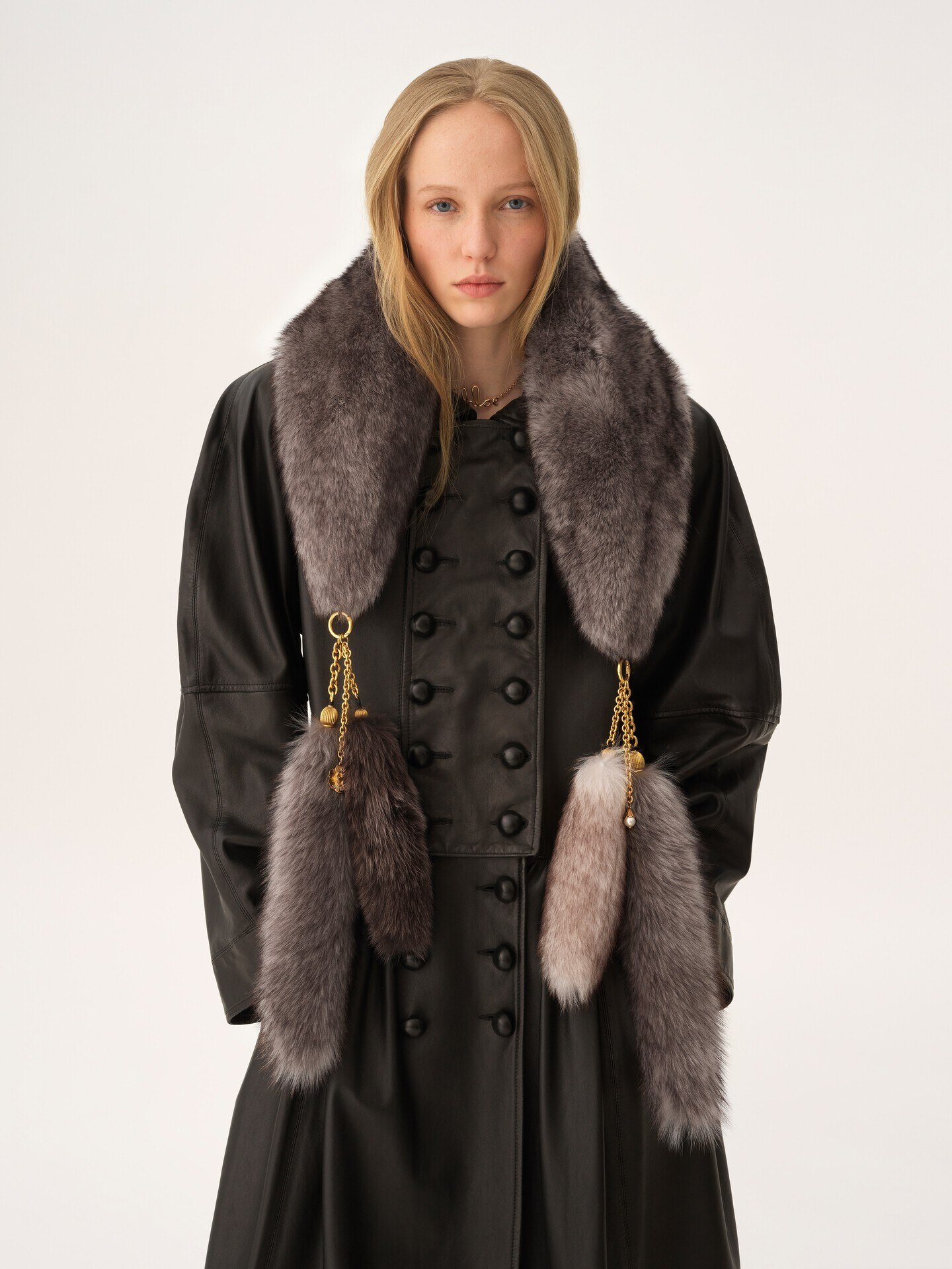 Treasure Tails Schal aus Shearling - 3
