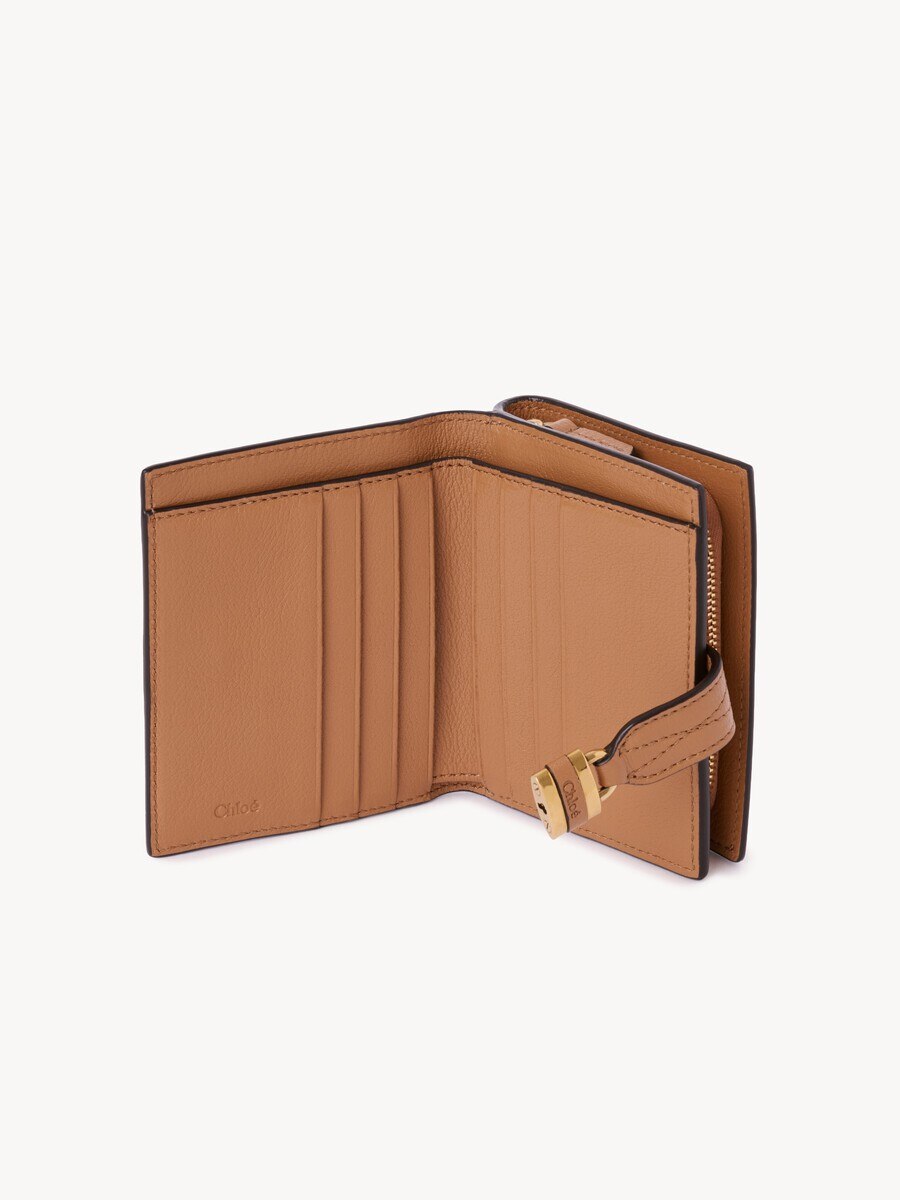 Paddington square wallet in grained leather - 5