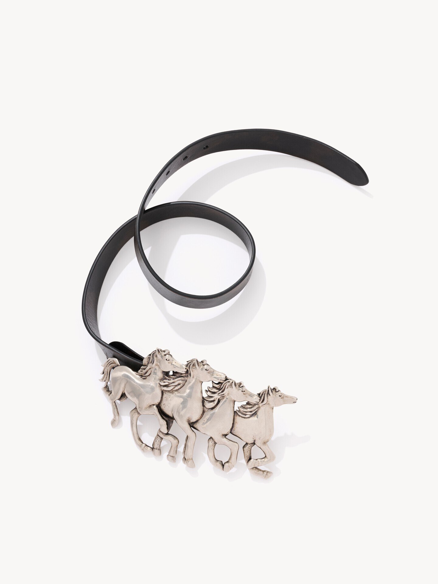 The Chlo&eacute; Running Horses wide belt - 4.0