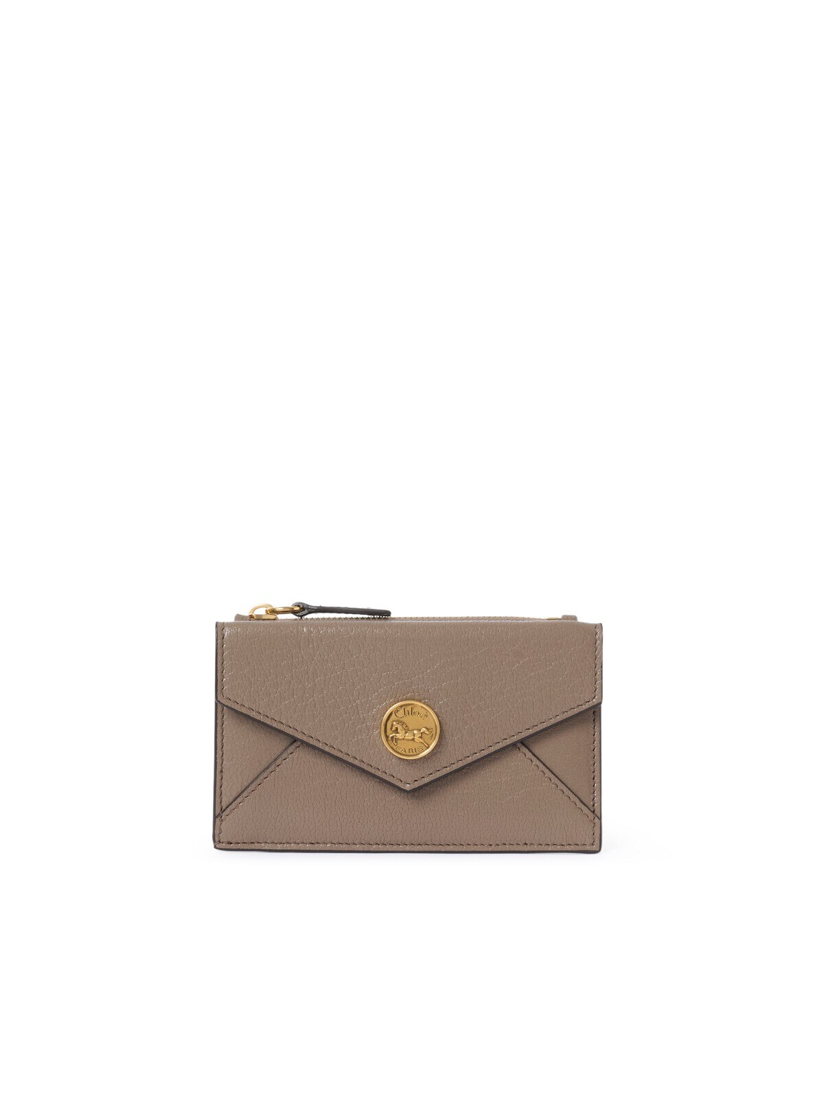 Chloé Small Envelope purse with card slots in grained leather