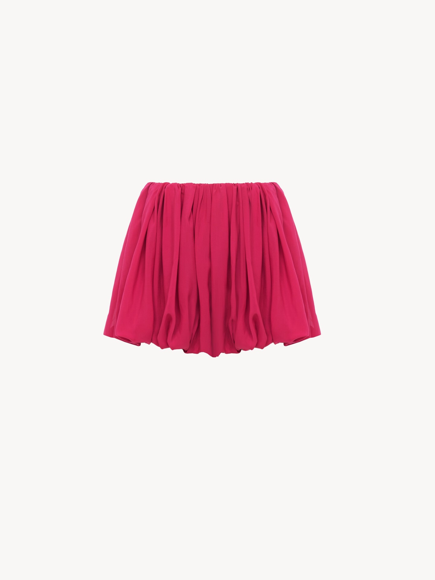 Mini bloomer shorts in silk charmeuse - 1