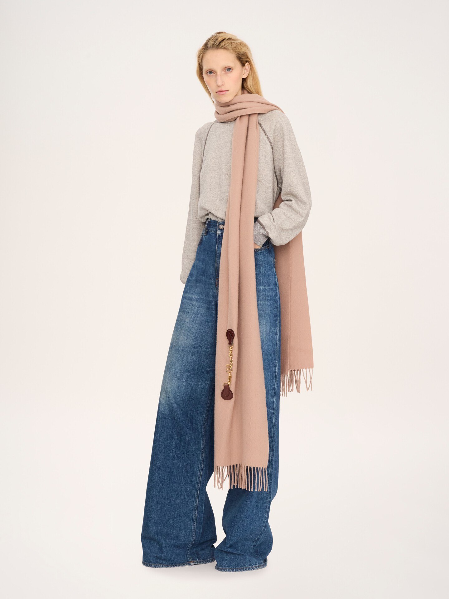 Chlo&eacute; Iconic Schal aus Wolle - 5.0