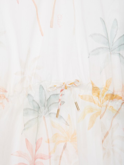 Robe de plage &agrave; manches courtes enfant