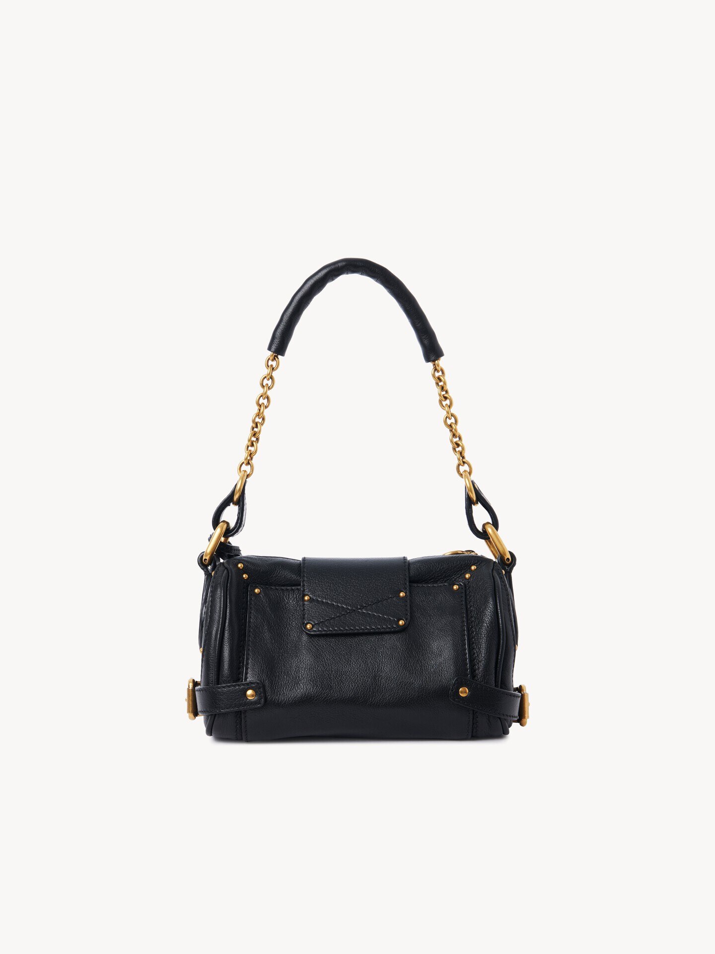 Small Paddington chain bag in grained leather - 4.0