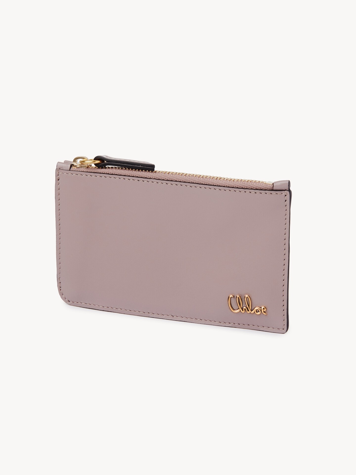 Small Chlo&eacute; Iconic purse with card slots in shiny leather - 3