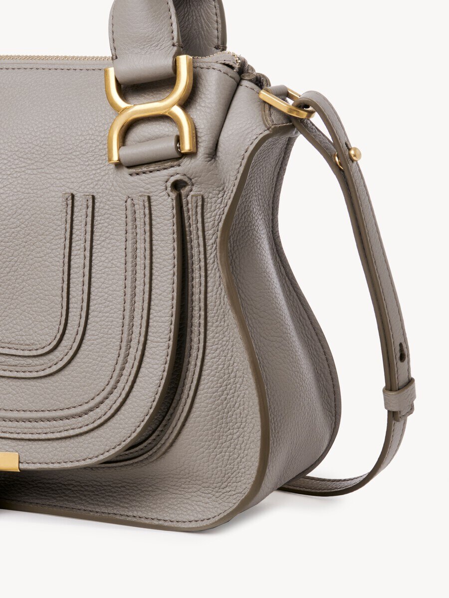 Small Marcie bag in grained leather - 6