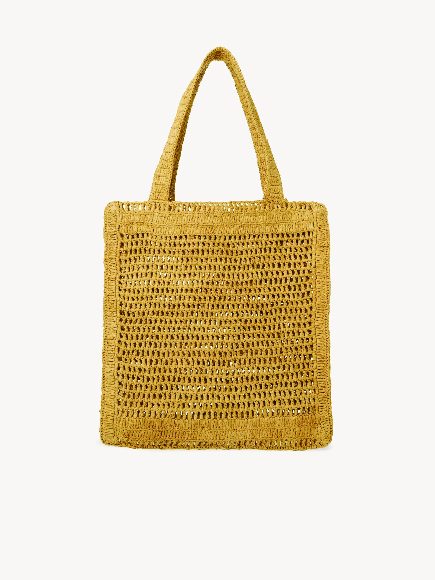 Bolso tote Summer Banana de rafia - 4