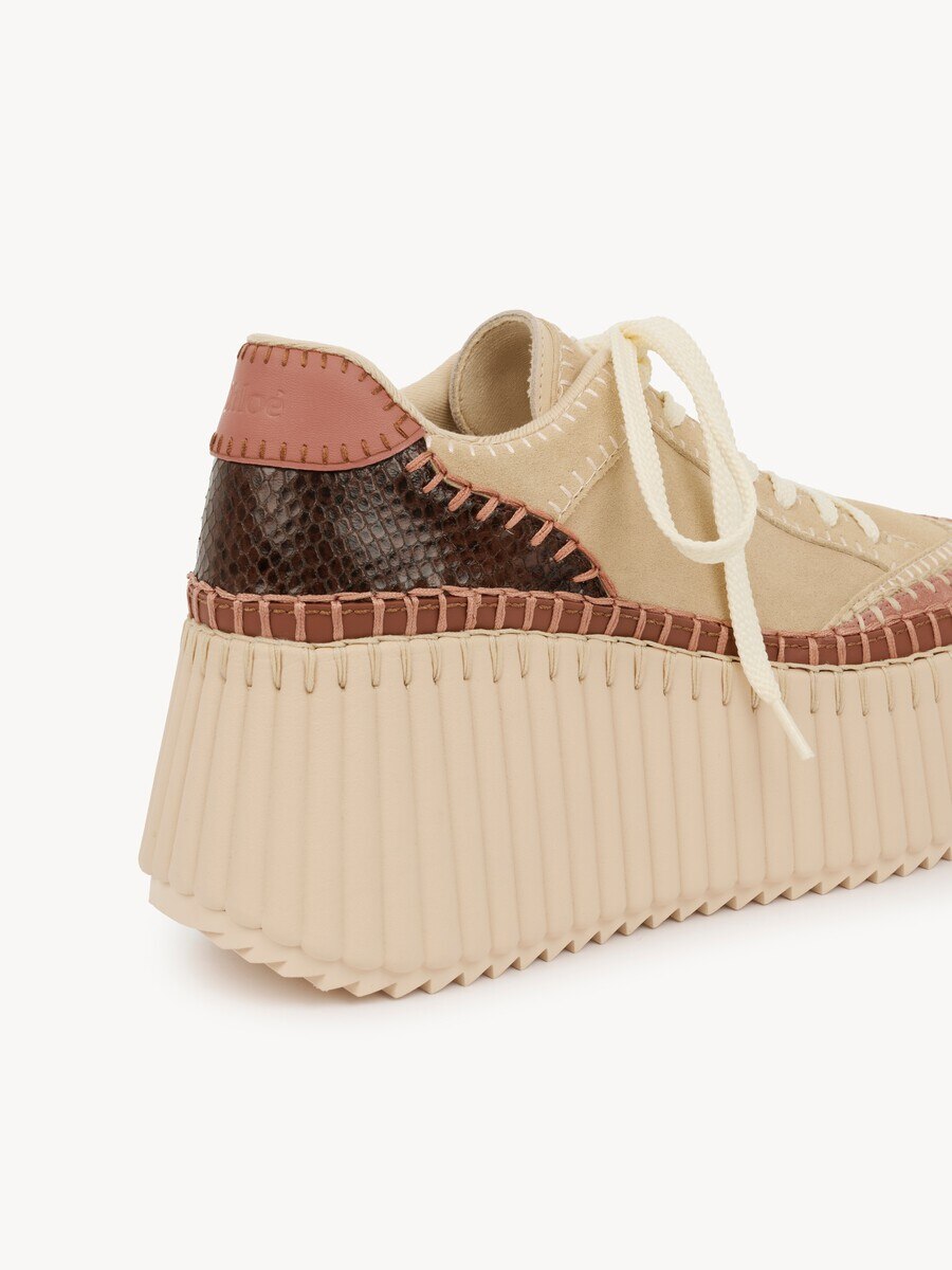 Nama Sneaker mit Keilabsatz - 6