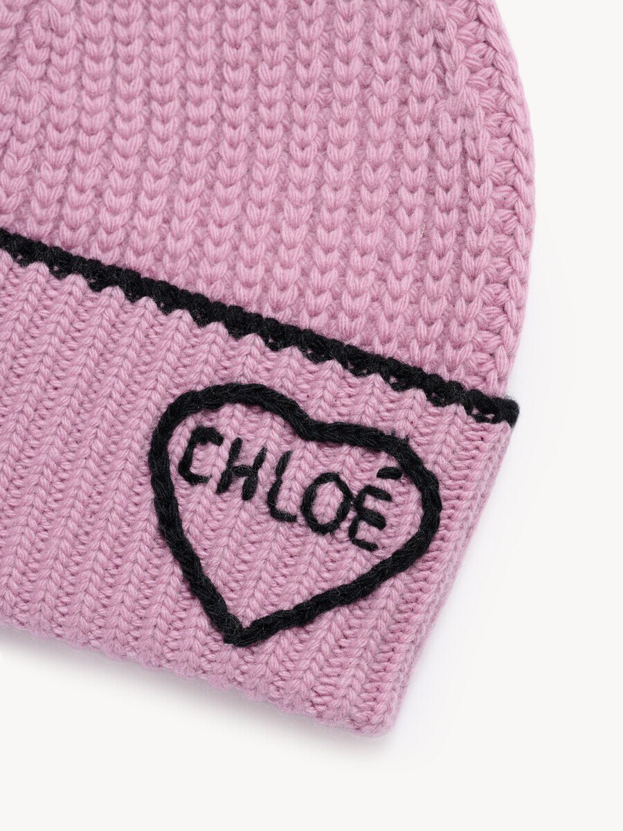 The Chlo&eacute; Encoeur beanie in wool & cashmere - 4