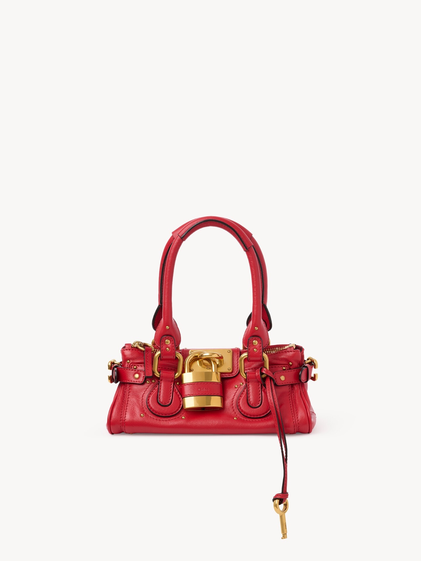 Small Paddington bag in grained leather - 2