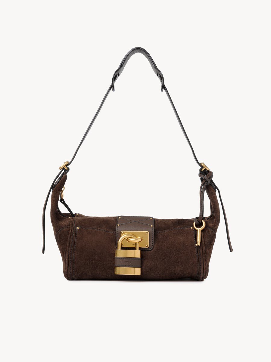 Paddington crossbody bag in suede leather - 2