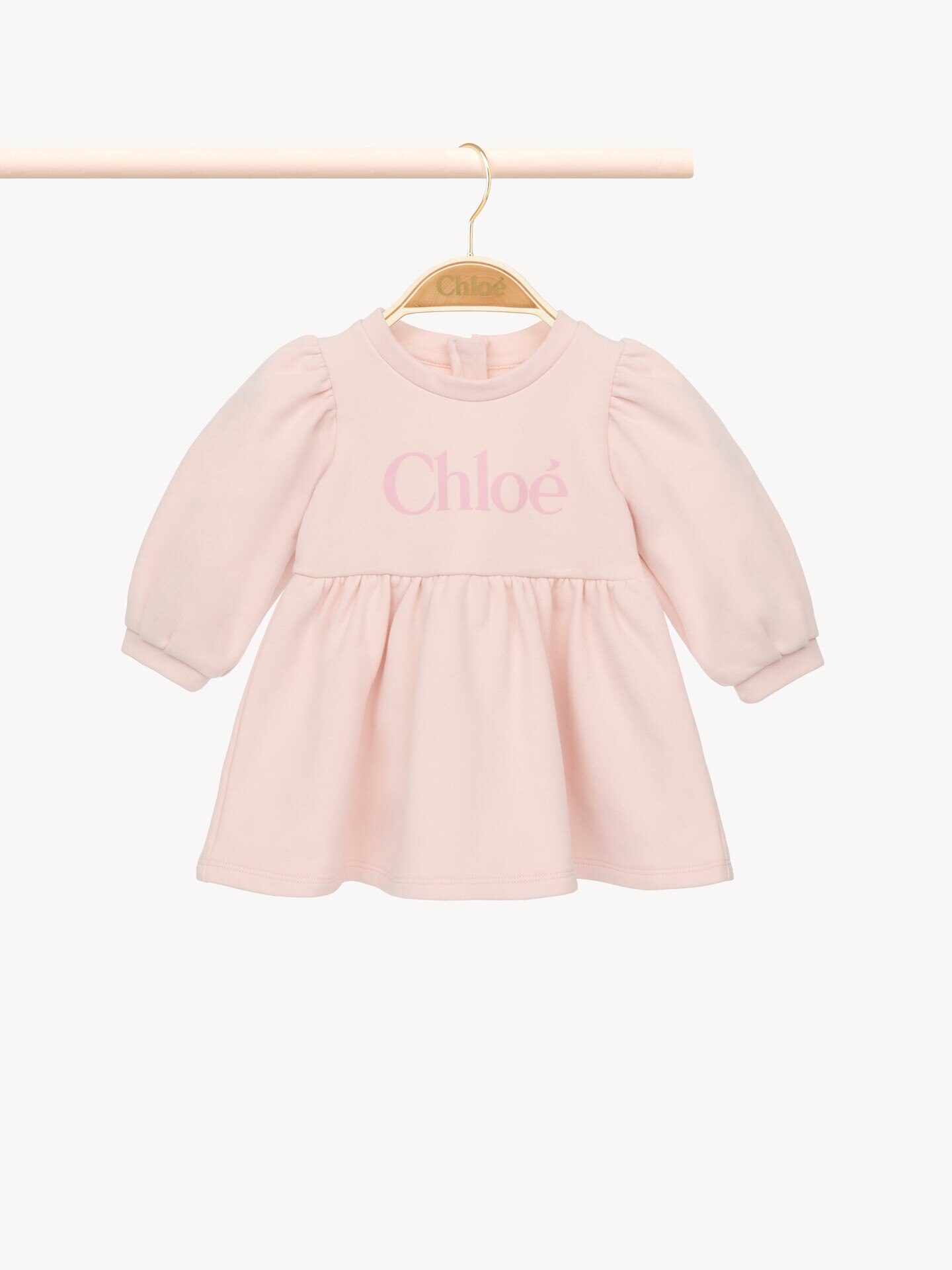 Kids' long-sleeve logo dress - 1.0