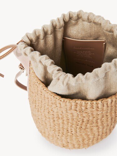 Small Woody basket in natural fibres - 7