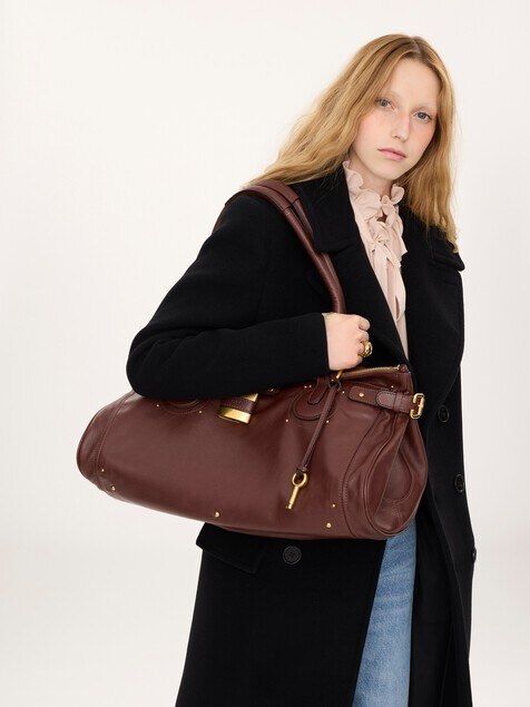 XL Paddington weekender bag in grained leather