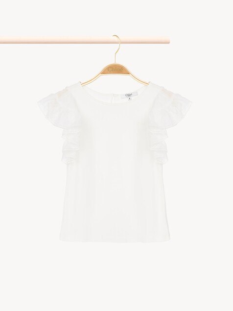 Kids' ruffle top