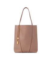 玄重♡Chloe♡　1011 グレインレザー製Chloé Spinトートバッグ 紫 - Chloé