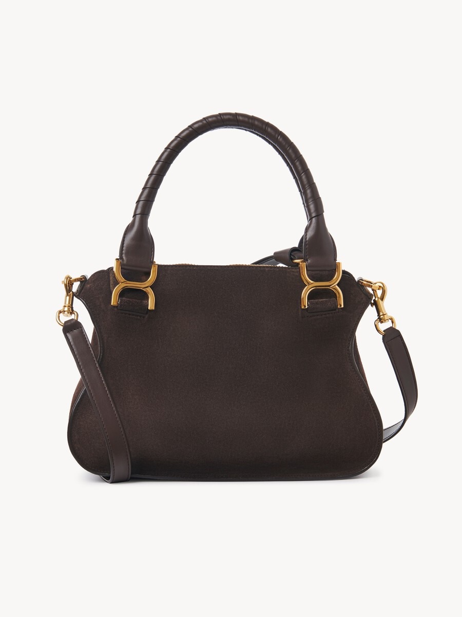 Small Marcie bag in suede leather - 5