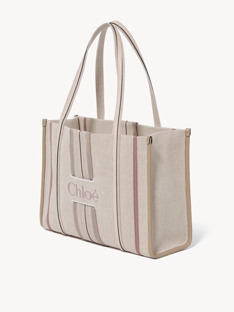 Woody Loop tote bag in canvas