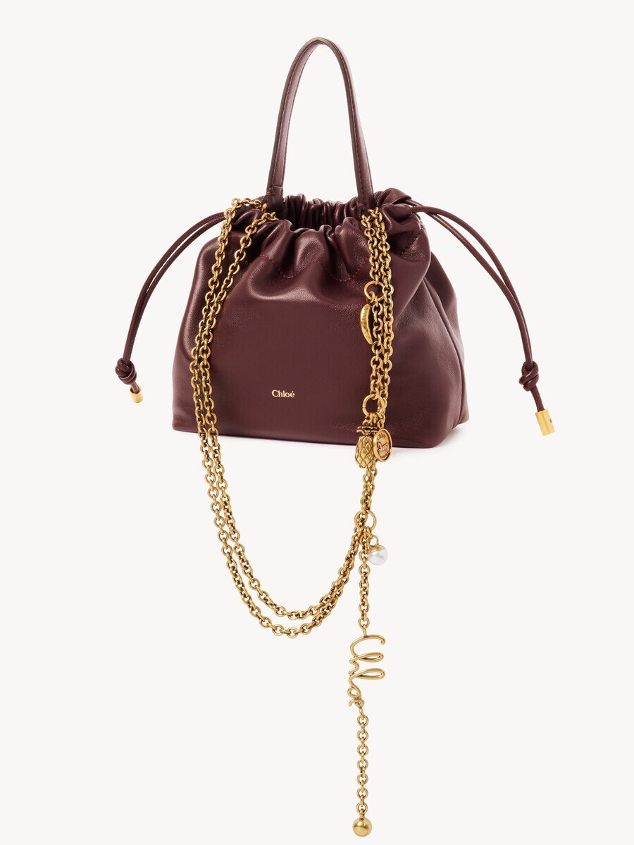チェーン付きソフトレザー製Chlo&eacute; Iconsミニショルダーバッグ - 4