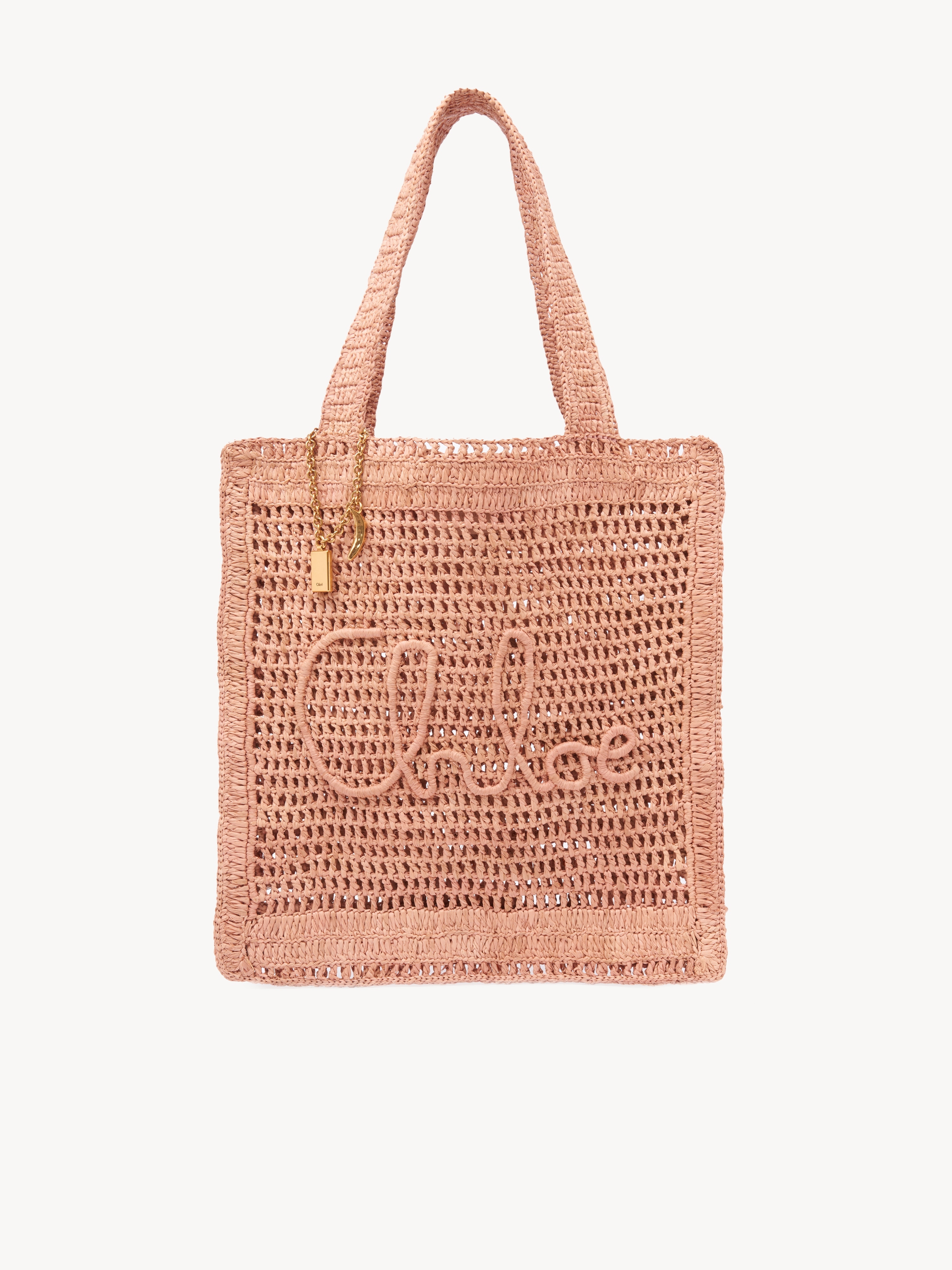 Petit sac cabas Summer Banana en raphia - NaN