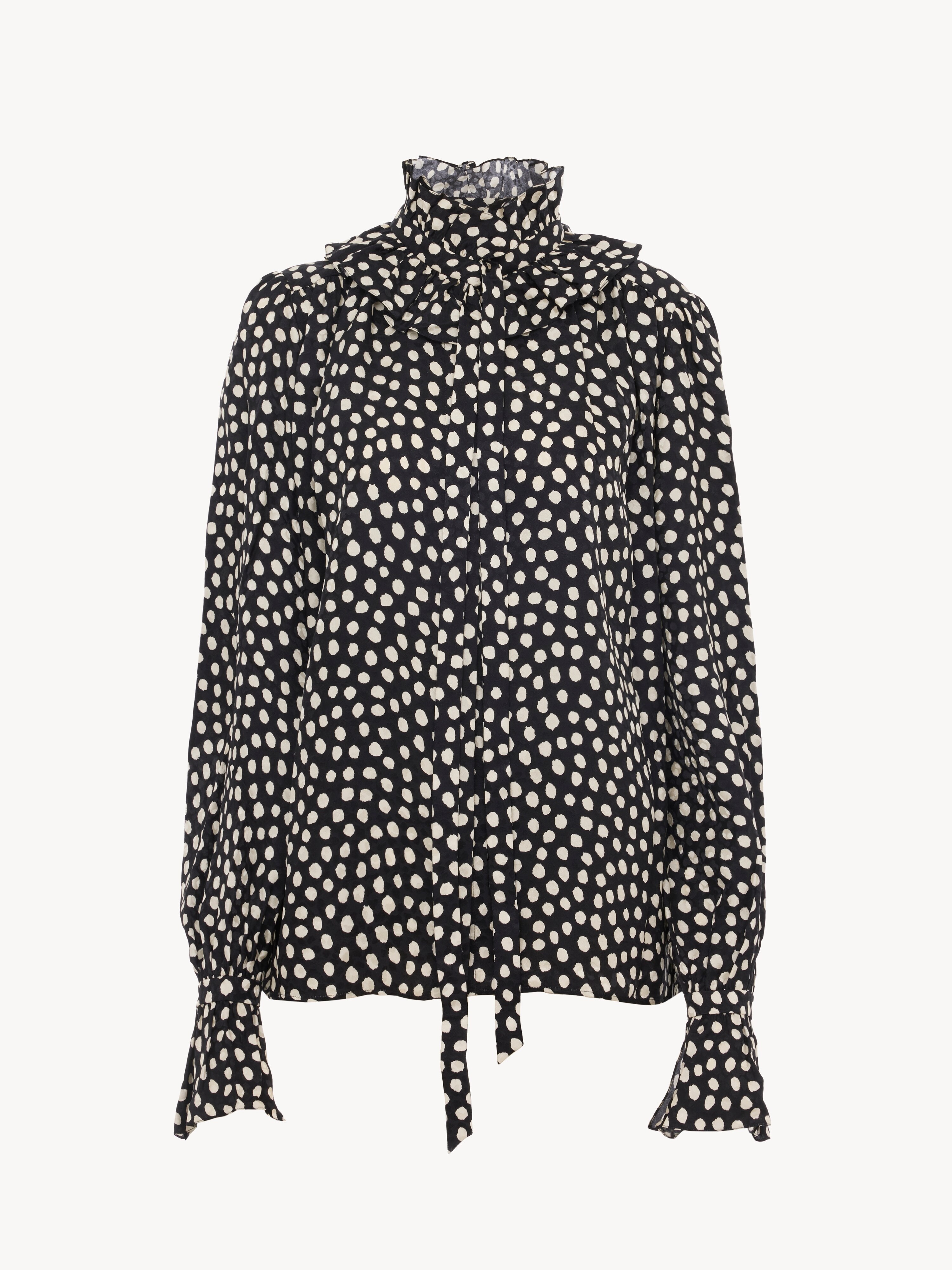 Short coat in technical satin - NaN